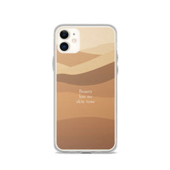 Beauty's Skin Tone Clear Case