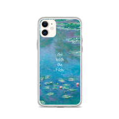 Go With The Flow Clear Case