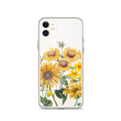 Sunflower Clear Case