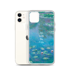 Go With The Flow Clear Case