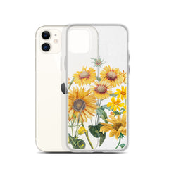 Sunflower Clear Case