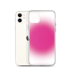 Pink Aura Clear Case