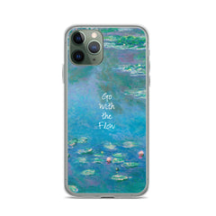 Go With The Flow Clear Case