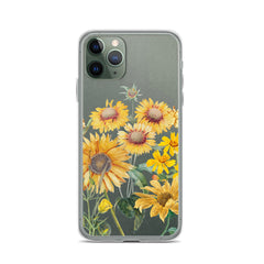 Sunflower Clear Case