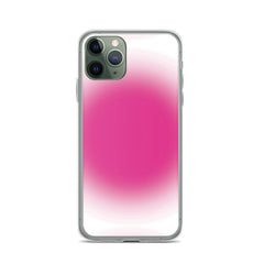 Pink Aura Clear Case