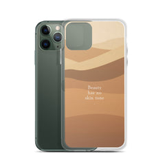 Beauty's Skin Tone Clear Case