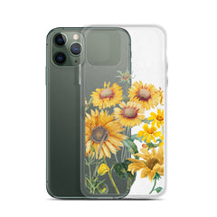 Sunflower Clear Case