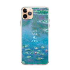 Go With The Flow Clear Case