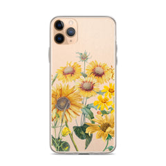 Sunflower Clear Case