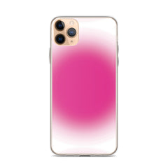 Pink Aura Clear Case