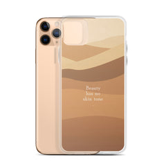 Beauty's Skin Tone Clear Case