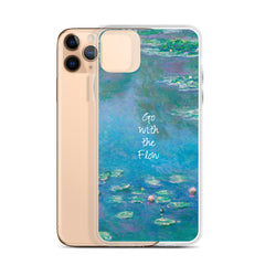 Go With The Flow Clear Case