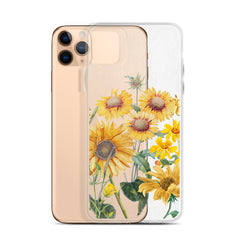 Sunflower Clear Case