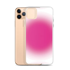 Pink Aura Clear Case