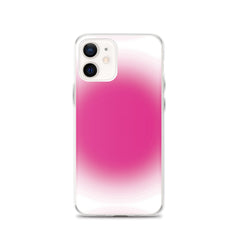 Pink Aura Clear Case