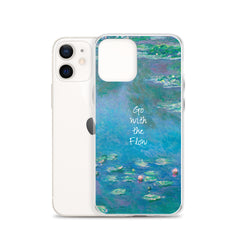 Go With The Flow Clear Case