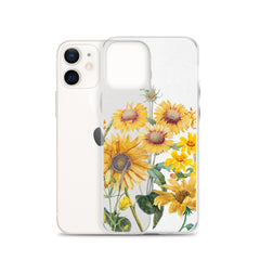 Sunflower Clear Case