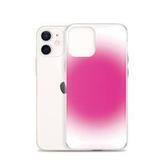 Pink Aura Clear Case