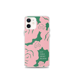 Let Your Heart Bloom Clear Case