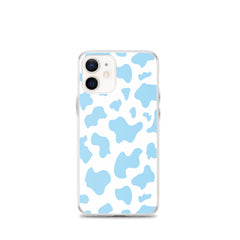 Blue Moo Moo Clear Case