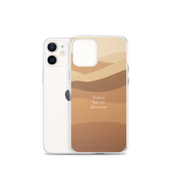 Beauty's Skin Tone Clear Case