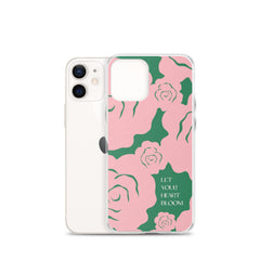 Let Your Heart Bloom Clear Case