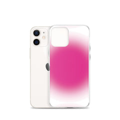 Pink Aura Clear Case