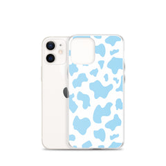 Blue Moo Moo Clear Case