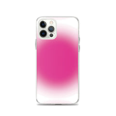 Pink Aura Clear Case