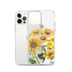 Sunflower Clear Case