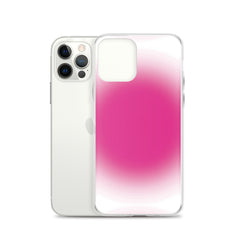 Pink Aura Clear Case