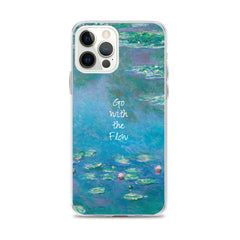 Go With The Flow Clear Case