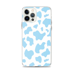 Blue Moo Moo Clear Case