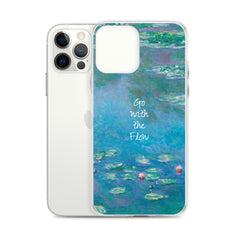 Go With The Flow Clear Case