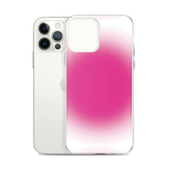 Pink Aura Clear Case