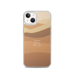 Beauty's Skin Tone Clear Case