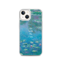 Go With The Flow Clear Case