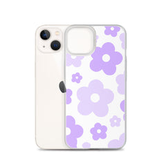 Purple Bloom 2.0 Clear Case