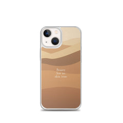 Beauty's Skin Tone Clear Case