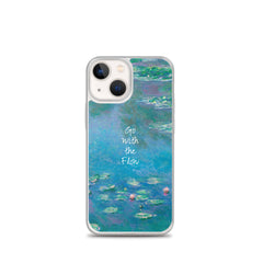 Go With The Flow Clear Case