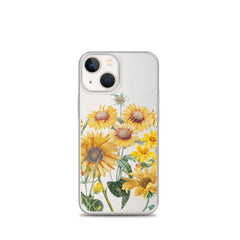 Sunflower Clear Case