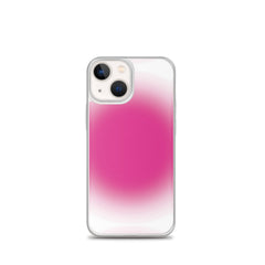 Pink Aura Clear Case