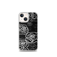 White Roses Clear Case