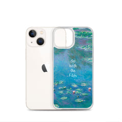 Go With The Flow Clear Case