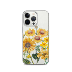 Sunflower Clear Case