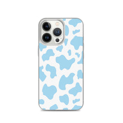 Blue Moo Moo Clear Case