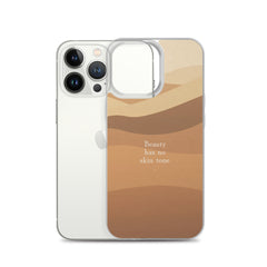 Beauty's Skin Tone Clear Case