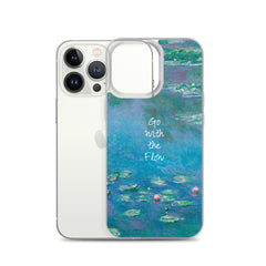 Go With The Flow Clear Case