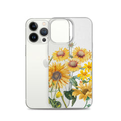 Sunflower Clear Case