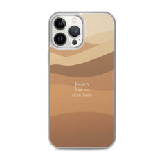 Beauty's Skin Tone Clear Case